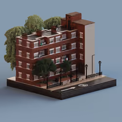 Voxel Ville #4499