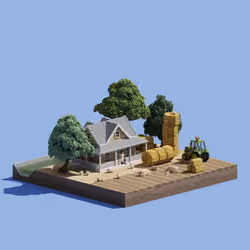 Voxel Ville #3135