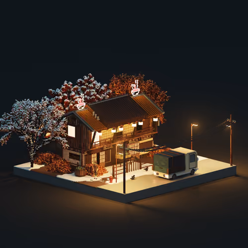 Voxel Ville #4087