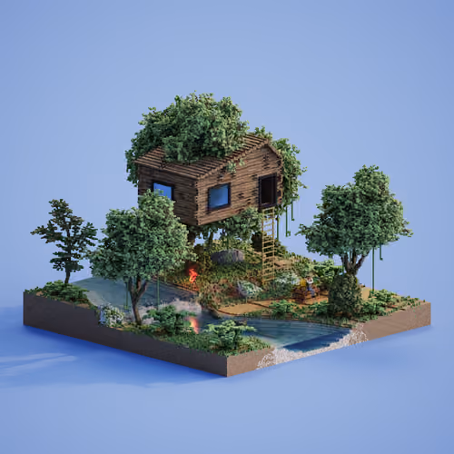 Voxel Ville #1167