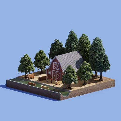 Voxel Ville #3057