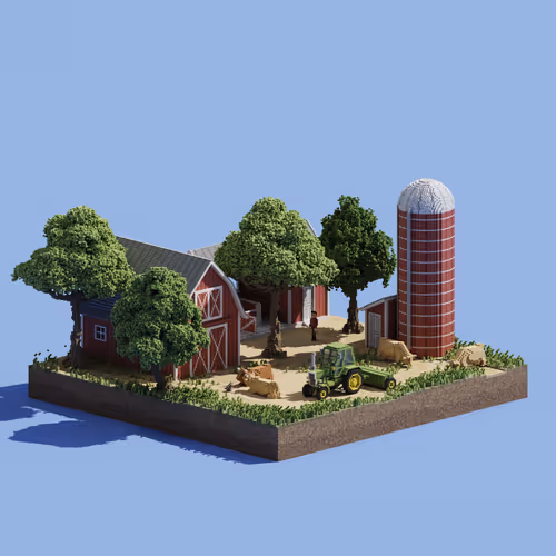 Voxel Ville #3113