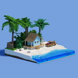 Voxel Ville #2149