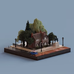 Voxel Ville #4725