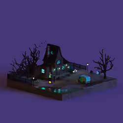 Voxel Ville #1428