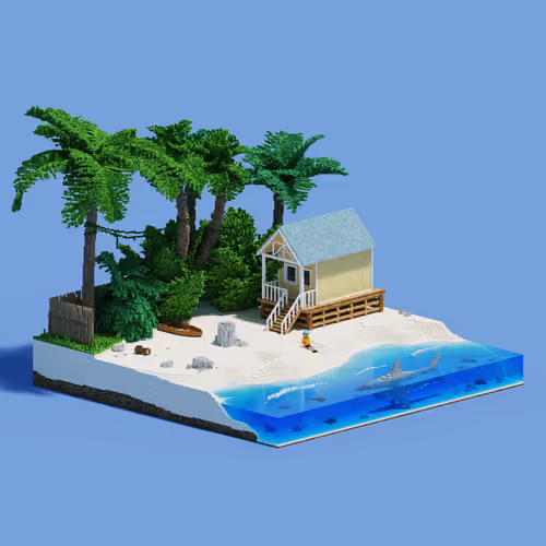 Voxel Ville #2067