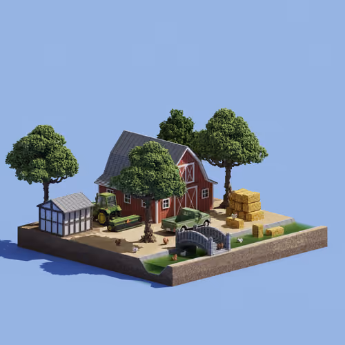 Voxel Ville #3058