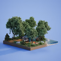 Voxel Ville #979