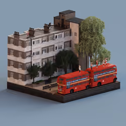 Voxel Ville #4736