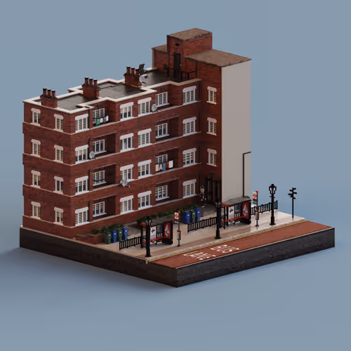Voxel Ville #4603