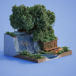 Voxel Ville #1063