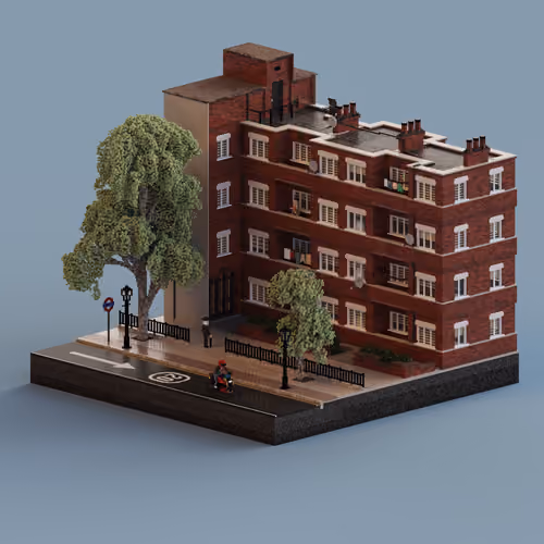 Voxel Ville #4309