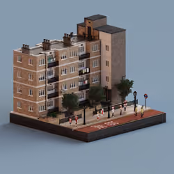 Voxel Ville #4810