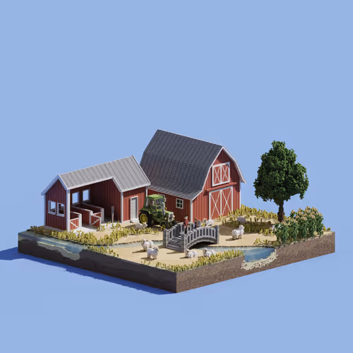 Voxel Ville #3390