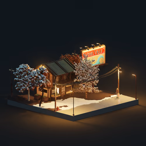 Voxel Ville #4205