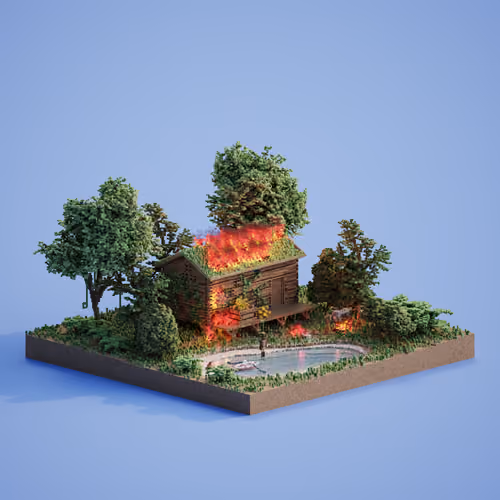Voxel Ville #1181