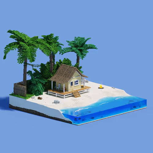 Voxel Ville #2133