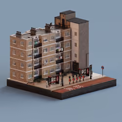 Voxel Ville #4818