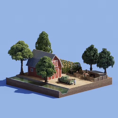 Voxel Ville #3010