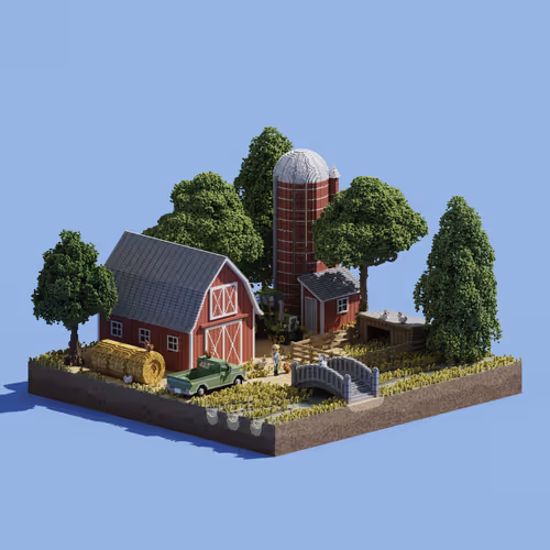 Voxel Ville #2933