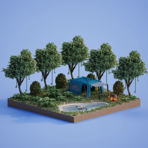 Voxel Ville #972
