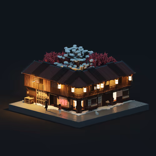 Voxel Ville #4106