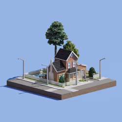 Voxel Ville #668