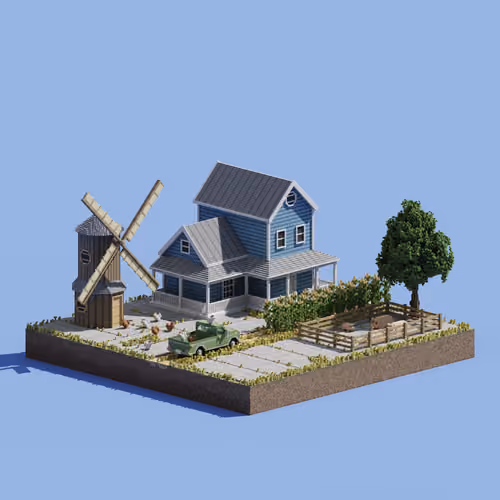 Voxel Ville #3251