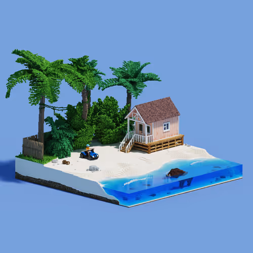 Voxel Ville #1966