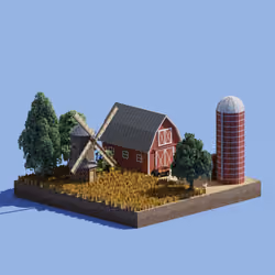 Voxel Ville #3020