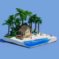 Voxel Ville #2100