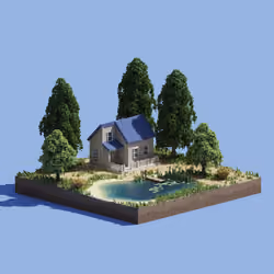 Voxel Ville #141