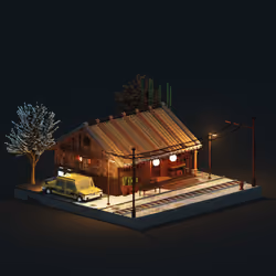 Voxel Ville #3501