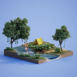 Voxel Ville #1245