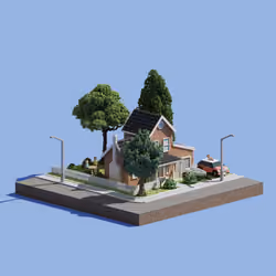 Voxel Ville #307