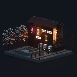 Voxel Ville #4125