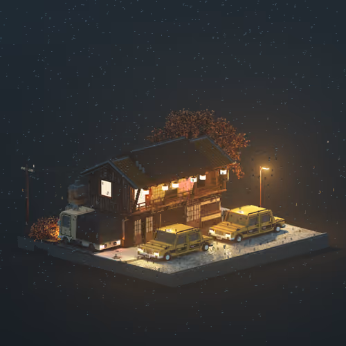 Voxel Ville #3743
