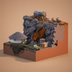 Voxel Ville #5053