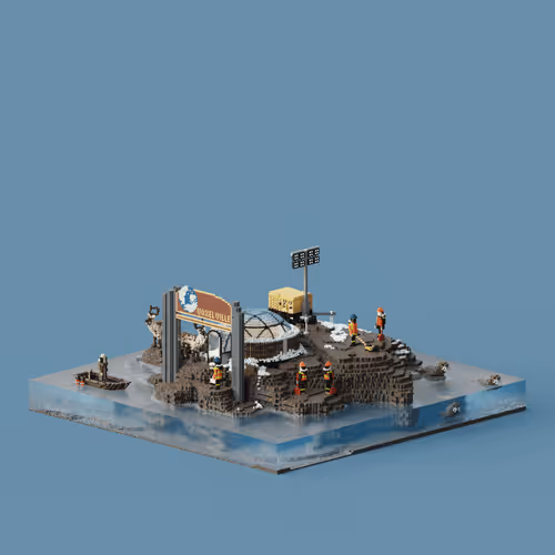 Voxel Ville #5489