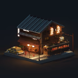 Voxel Ville #4006