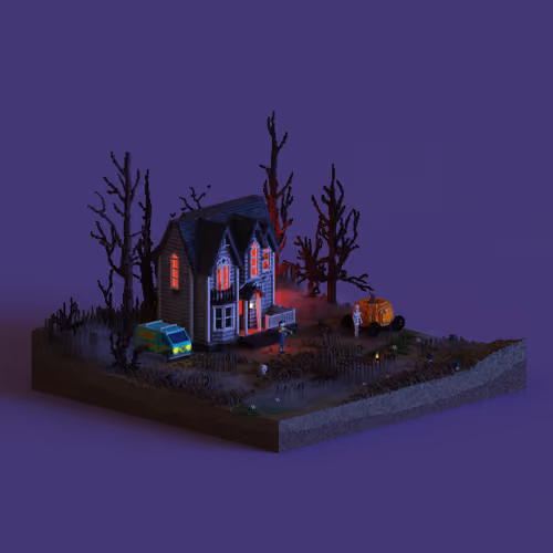 Voxel Ville #1288