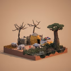 Voxel Ville #5151