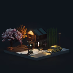 Voxel Ville #3807
