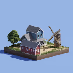 Voxel Ville #3205