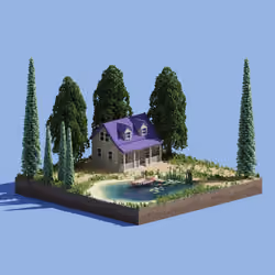 Voxel Ville #92