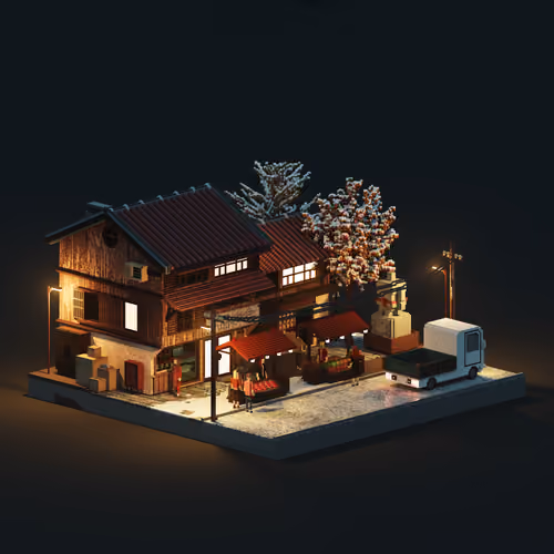 Voxel Ville #3585