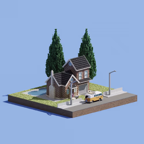 Voxel Ville #706
