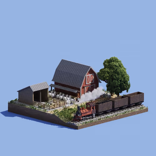 Voxel Ville #3354