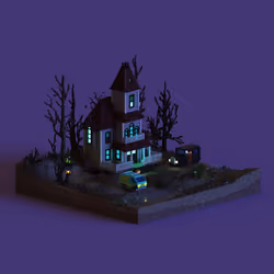 Voxel Ville #1478