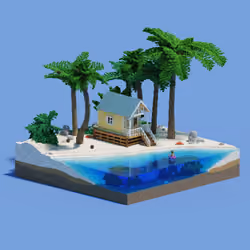 Voxel Ville #2134